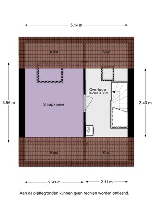 Floorplan - Dr. A. Vondelingstraat 9, 4207 NG Gorinchem